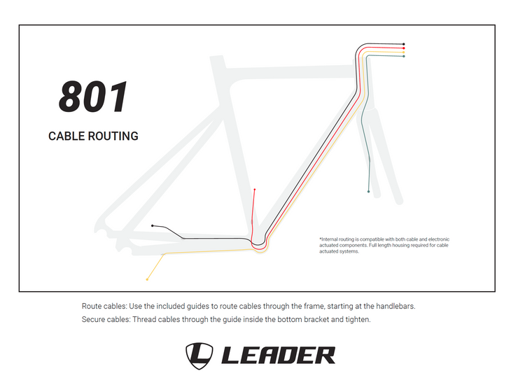 801 ROAD FRAMESET